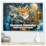 Steampunk Fabelwelten - Magische Kreaturen in Fantasiewelten (hochwertiger Premium Wandkalender 2027 DIN A2 quer), Kunstdruck in Hochglanz