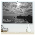 Stille Momente in Schwarz-Weiss (hochwertiger Premium Wandkalender 2027 DIN A2 quer), Kunstdruck in Hochglanz