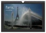 Paris, mon amour (Wandkalender 2027 DIN A4 quer), CALVENDO Monatskalender