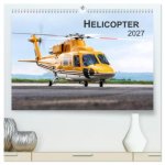 Helicopter 2027 (hochwertiger Premium Wandkalender 2027 DIN A2 quer), Kunstdruck in Hochglanz