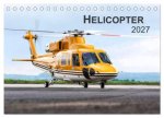 Helicopter 2027 (Tischkalender 2027 DIN A5 quer), CALVENDO Monatskalender