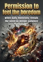 Permission to feel the boredom