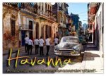 Havanna - Ansichten einer bemerkenswerten Stadt (Wandkalender 2027 DIN A3 quer), CALVENDO Monatskalender