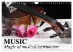 Music Magic of musical instruments (Wall Calendar 2027 DIN A4 landscape), CALVENDO 12 Month Wall Calendar