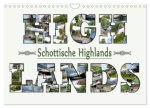Schottische Highlands (Wandkalender 2027 DIN A4 quer), CALVENDO Monatskalender