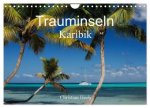 Trauminseln Karibik Christian Heeb (Wandkalender 2027 DIN A4 quer), CALVENDO Monatskalender