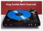 Vintage Turntables Made In Schwarzwald (Wandkalender 2027 DIN A3 quer), CALVENDO Monatskalender