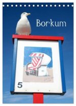 Borkum (Tischkalender 2027 DIN A5 hoch), CALVENDO Monatskalender
