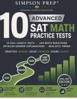 10 Advanced SAT Math Practice Tests