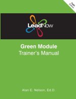 LeadNow Green Module Trainer's Manual Faith Edition