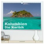 Kolumbien - Die Karibik (hochwertiger Premium Wandkalender 2027 DIN A2 quer), Kunstdruck in Hochglanz