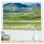 Schottland - grandiose Landschaften im Westen (hochwertiger Premium Wandkalender 2027 DIN A2 quer), Kunstdruck in Hochglanz