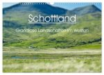 Schottland - grandiose Landschaften im Westen (Wandkalender 2027 DIN A3 quer), CALVENDO Monatskalender