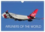 Airliners of the World (Wall Calendar 2027 DIN A4 landscape), CALVENDO 12 Month Wall Calendar