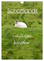 Schottlands vielfältiger Westen (Wandkalender 2027 DIN A4 hoch), CALVENDO Monatskalender