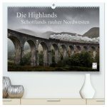 Die Highlands - Schottlands rauher Nordwesten (hochwertiger Premium Wandkalender 2027 DIN A2 quer), Kunstdruck in Hochglanz