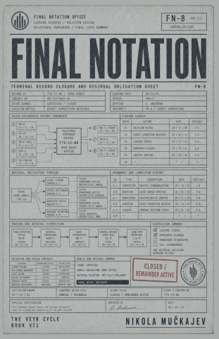 Final Notation