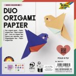 Duo Origami papiry15x15 cm, 80 g, 50 ks