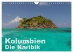 Kolumbien - Die Karibik (Wandkalender 2027 DIN A4 quer), CALVENDO Monatskalender