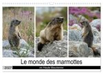 Le monde des marmottes en Haute Maurienne (Calendrier mural 2027 DIN A3 vertical), CALVENDO calendrier mensuel