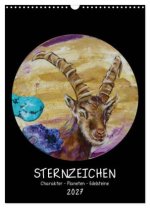 Sternzeichen - Charakter - Planeten - Edelsteine (Wandkalender 2027 DIN A3 hoch), CALVENDO Monatskalender