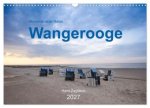 Wangerooge - Momente einer Reise (Wandkalender 2027 DIN A3 quer), CALVENDO Monatskalender