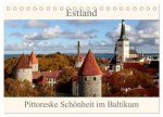 Estland - Pittoreske Schönheit im Baltikum (Tischkalender 2027 DIN A5 quer), CALVENDO Monatskalender
