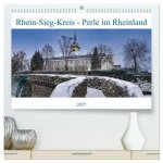 Rhein-Sieg-Kreis - Perle im Rheinland (hochwertiger Premium Wandkalender 2027 DIN A2 quer), Kunstdruck in Hochglanz
