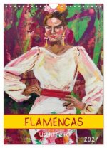 FLAMENCAS (Wandkalender 2027 DIN A4 hoch), CALVENDO Monatskalender