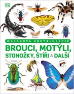 Brouci, motýli, stonožky, štíři a další