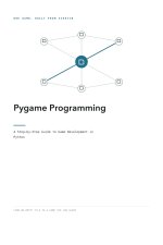 Pygame Programming