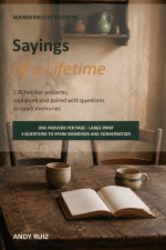 Sayings of a Lifetime in Large Print
