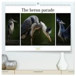 The heron parade (High Quality Premium Wall Calendar 2027 DIN A2 landscape),CALVENDO 12 Month Wall Calendar