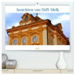 Ansichten vom Stift in Melk (hochwertiger Premium Wandkalender 2027 DIN A2 quer), Kunstdruck in Hochglanz