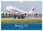 Boeing 747 Kalender (Wandkalender 2027 DIN A4 quer), CALVENDO Monatskalender