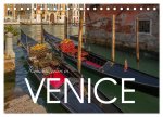 Romantic colors in Venice (Desk Calendar 2027 DIN A5 landscape), CALVENDO 12 Month DeskCalendar