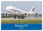 Boeing 747 Kalender (Tischkalender 2027 DIN A5 quer), CALVENDO Monatskalender