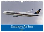 Singapore Airlines - Die ganze Flotte (Wandkalender 2027 DIN A4 quer), CALVENDO Monatskalender