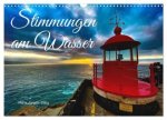 Stimmungen am Wasser (Wandkalender 2027 DIN A3 quer), CALVENDO Monatskalender