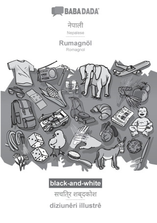 Nepalese (in devanagari script) - Rumagnöl, visual dictionary, BW