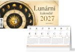 Lunární kalendář 2027 - stolní kalendář