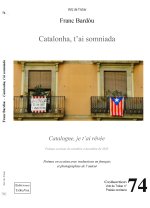 CATALONHA,T'AI SOMNIADA - CATALOGNE, JE T'AI RÊVÉE